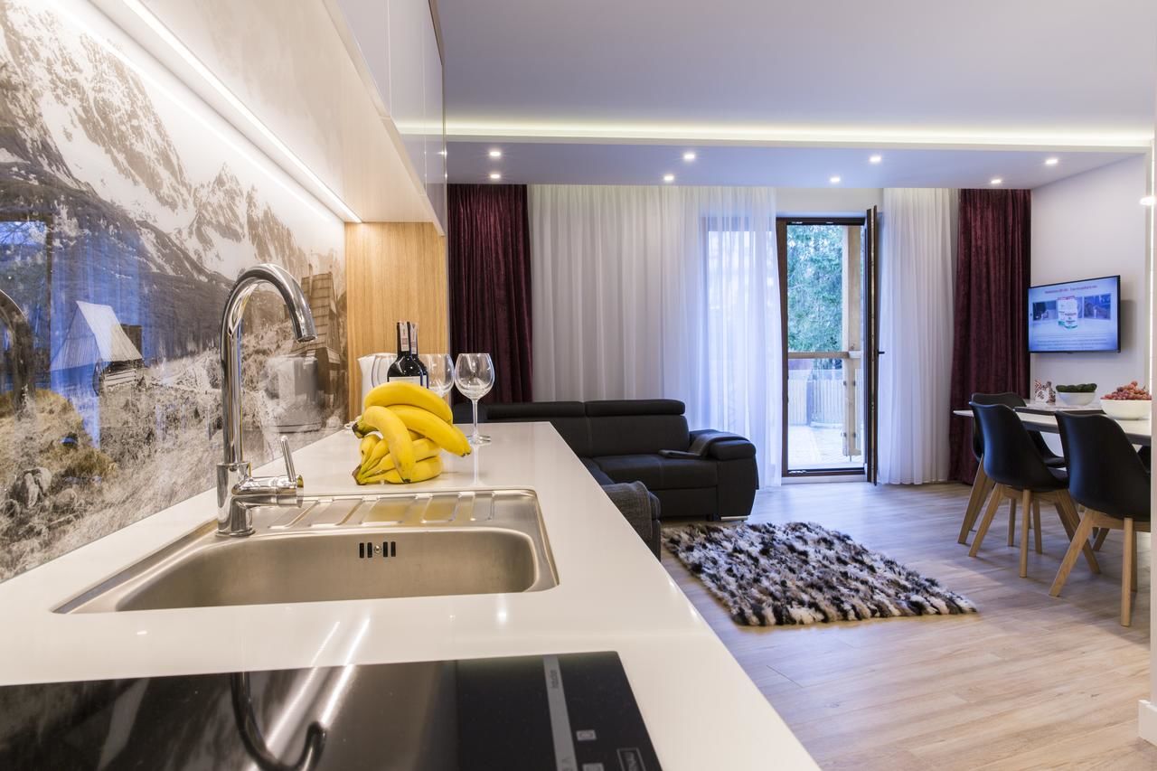 Апартаменты udanypobyt Apartament Śnieżny Закопане