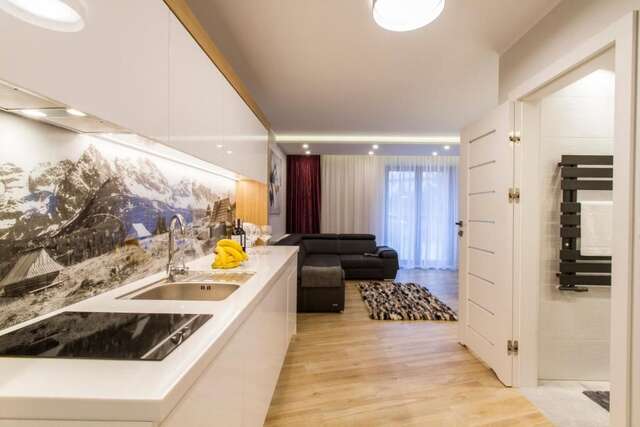 Апартаменты udanypobyt Apartament Śnieżny Закопане-27