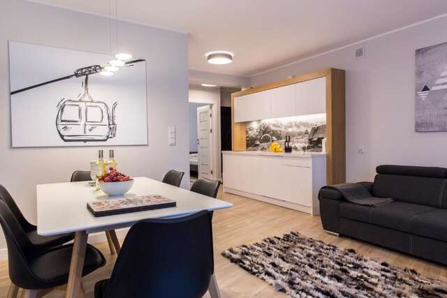 Апартаменты udanypobyt Apartament Śnieżny Закопане-40